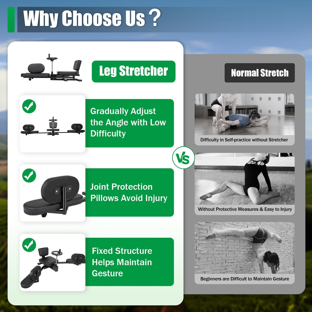 Leg Stretcher Split Machine for Flexibility Stretching