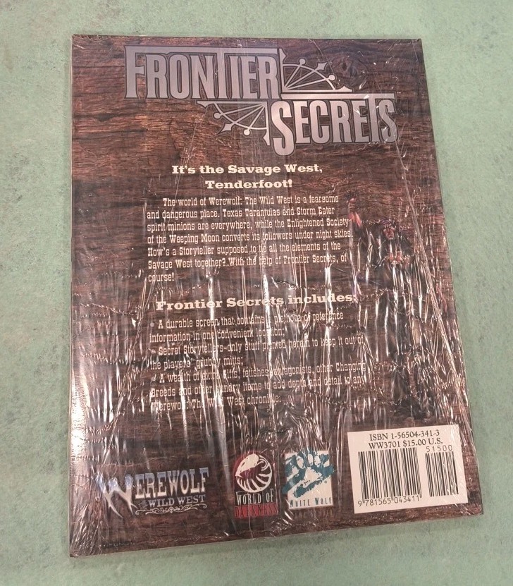 Werewolf Wild West Storytellers Screen