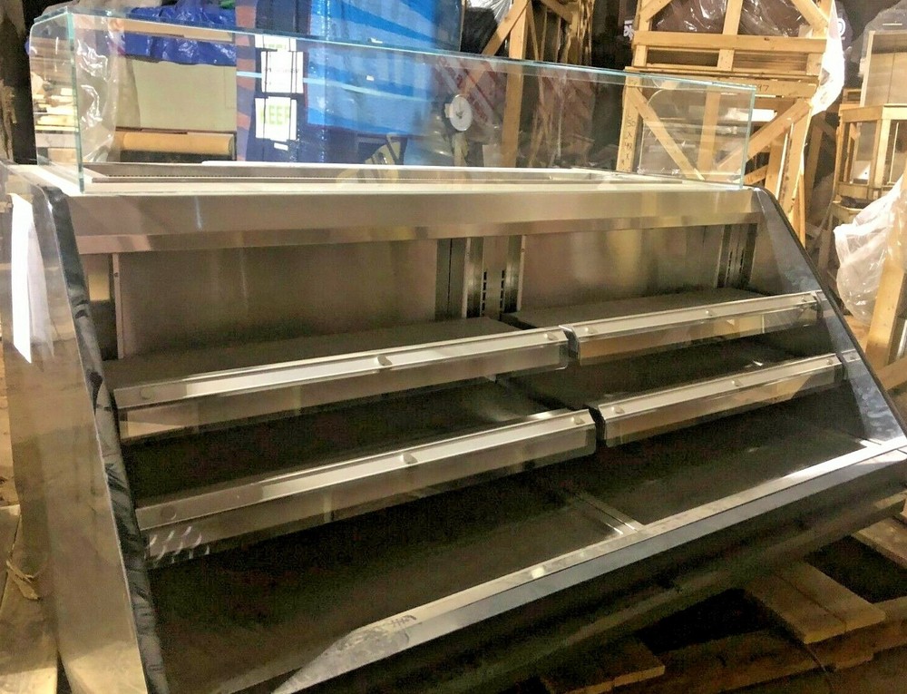 6 ft Structural Concepts Combo Refrigerated Prep / Hot Heated Self Service Case
