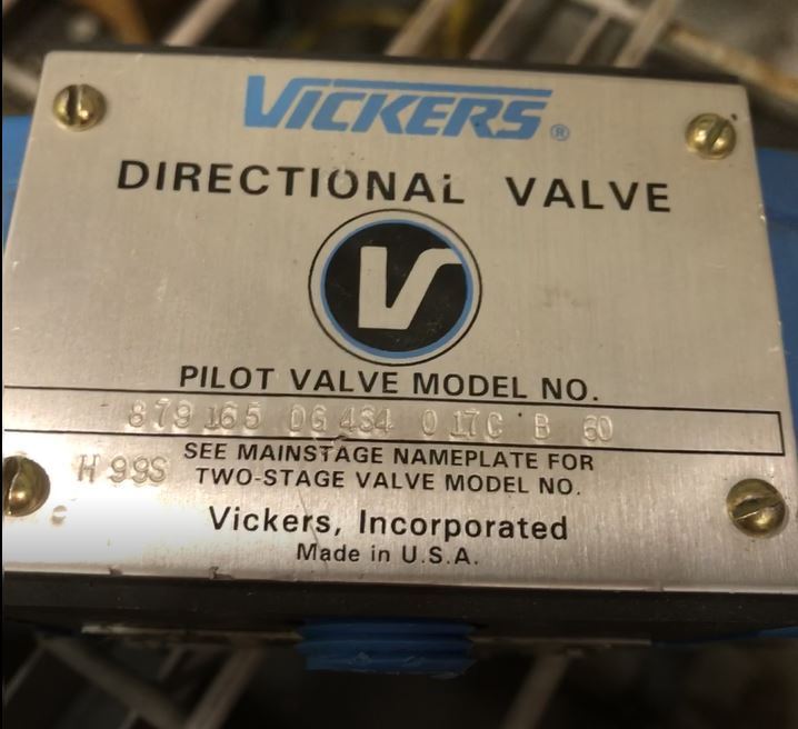 Vickers Directional Valve DG4S4-017C-B-60 (Ref #59)