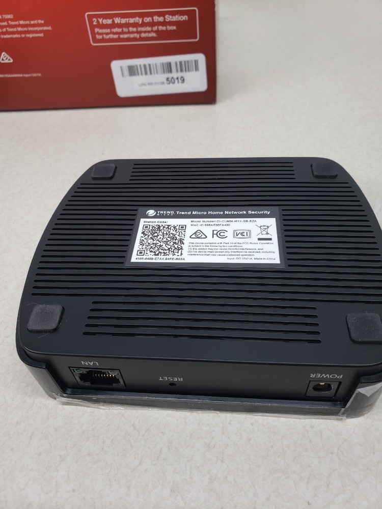 Trend Micro Home Network Security Mising Power Cable
