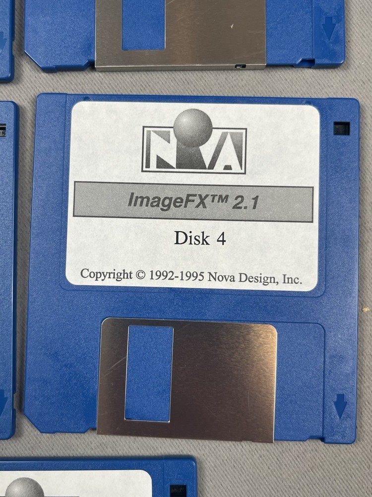 ImageFX V 2.1 - Image Processing System- Nova Design 1995 - Disk 1-5
