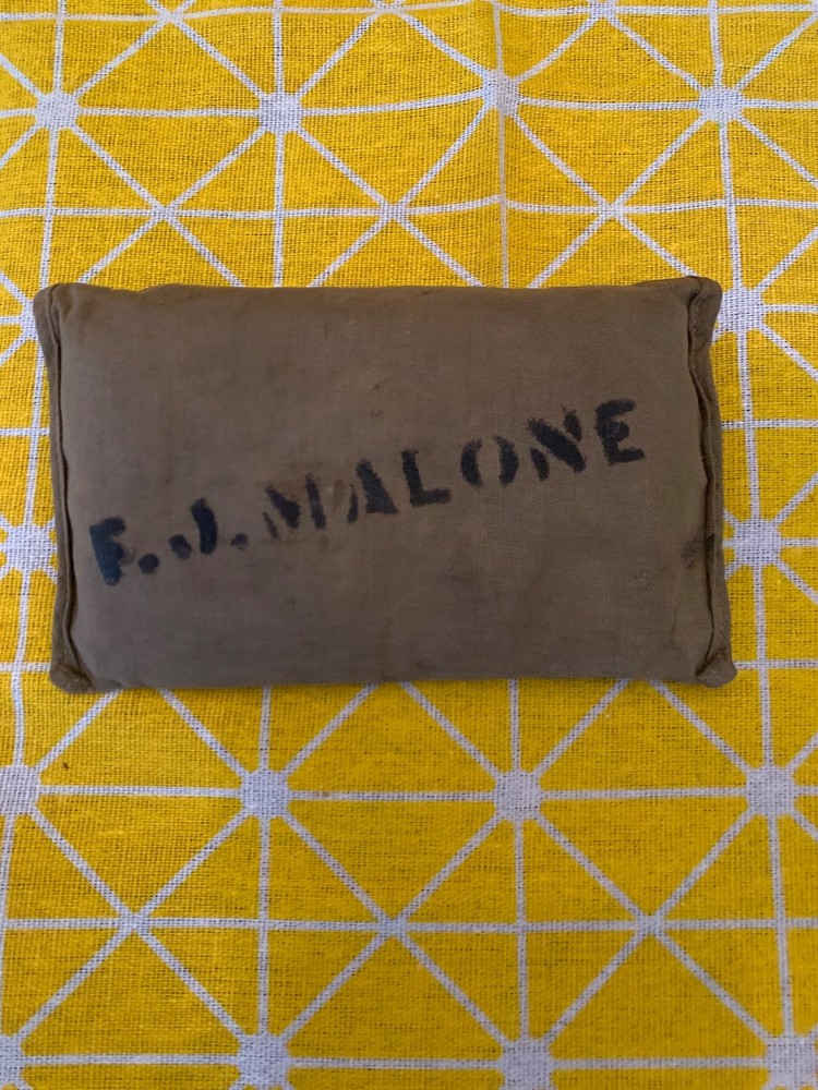 Original WW2 Personal Sewing Kit. Named F.J. Malone