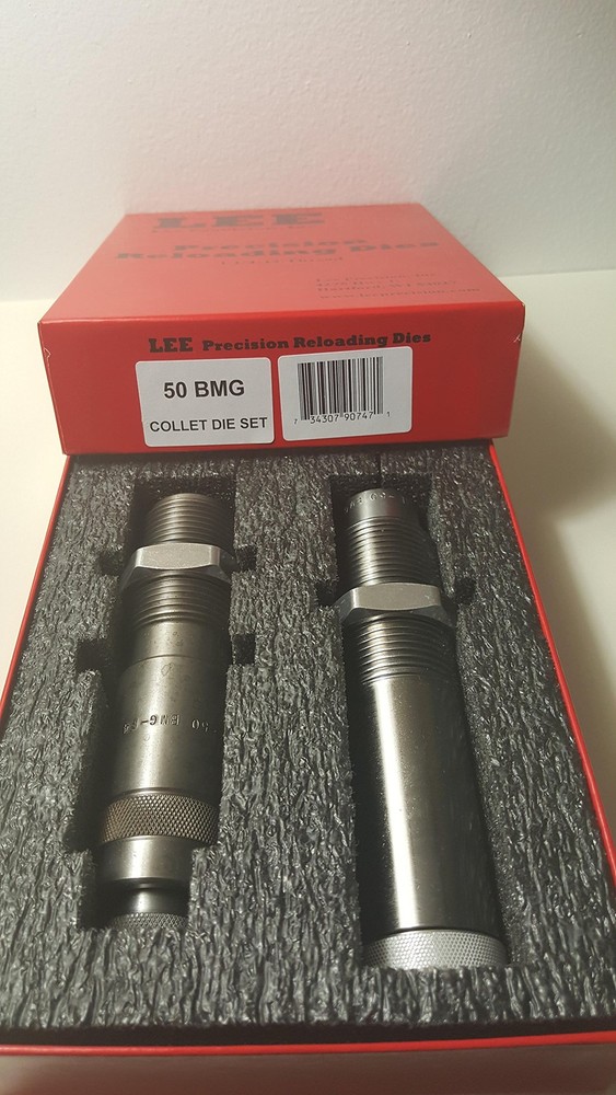 Lee Precision Reloading Collets 50 Bmg (L Series Thread) Die Small, Silver