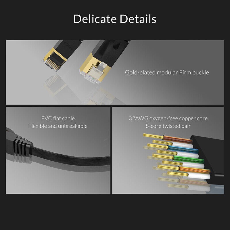 ORICO Ethernet Cable Portable Retractable Ethernet LAN Internet Network Cable N