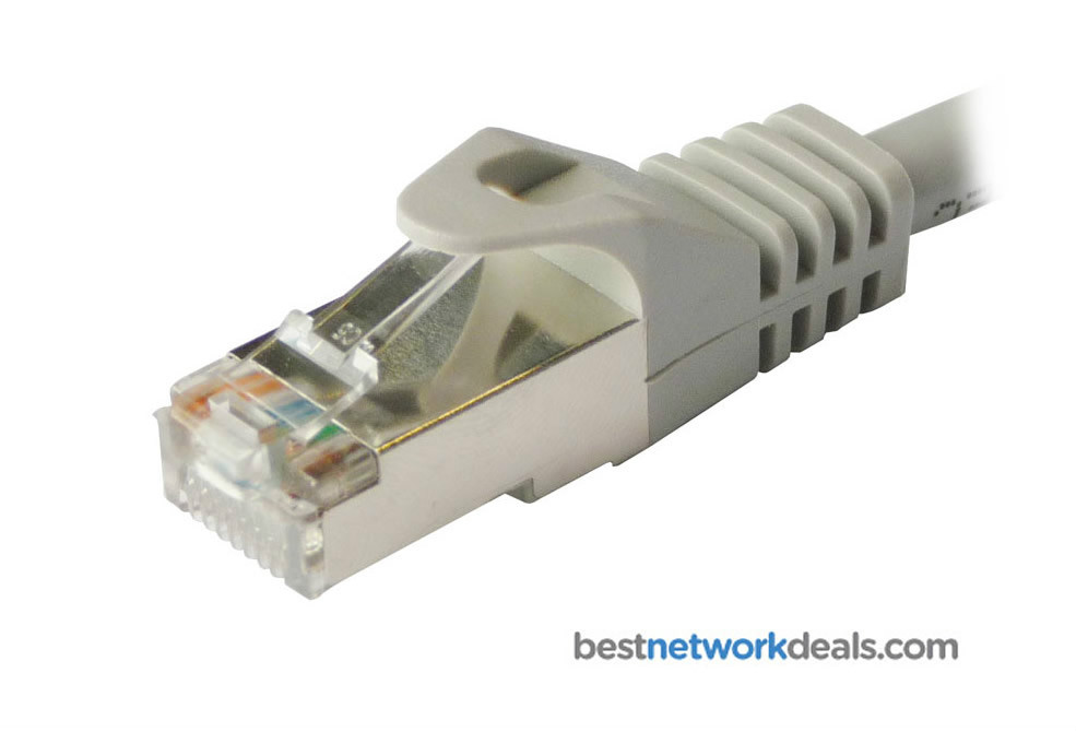 1 ELITE CAT6 ETHERNET NETWORK CABLE RJ45 (Patch Cord) - 7 FT (2,1m)