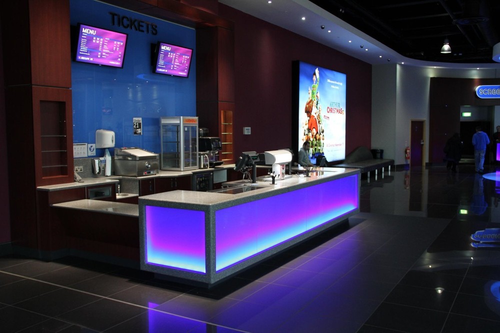 RECEPTION Desk Accent Lighting - Remote Control LED KIT 8ft - Remote Control