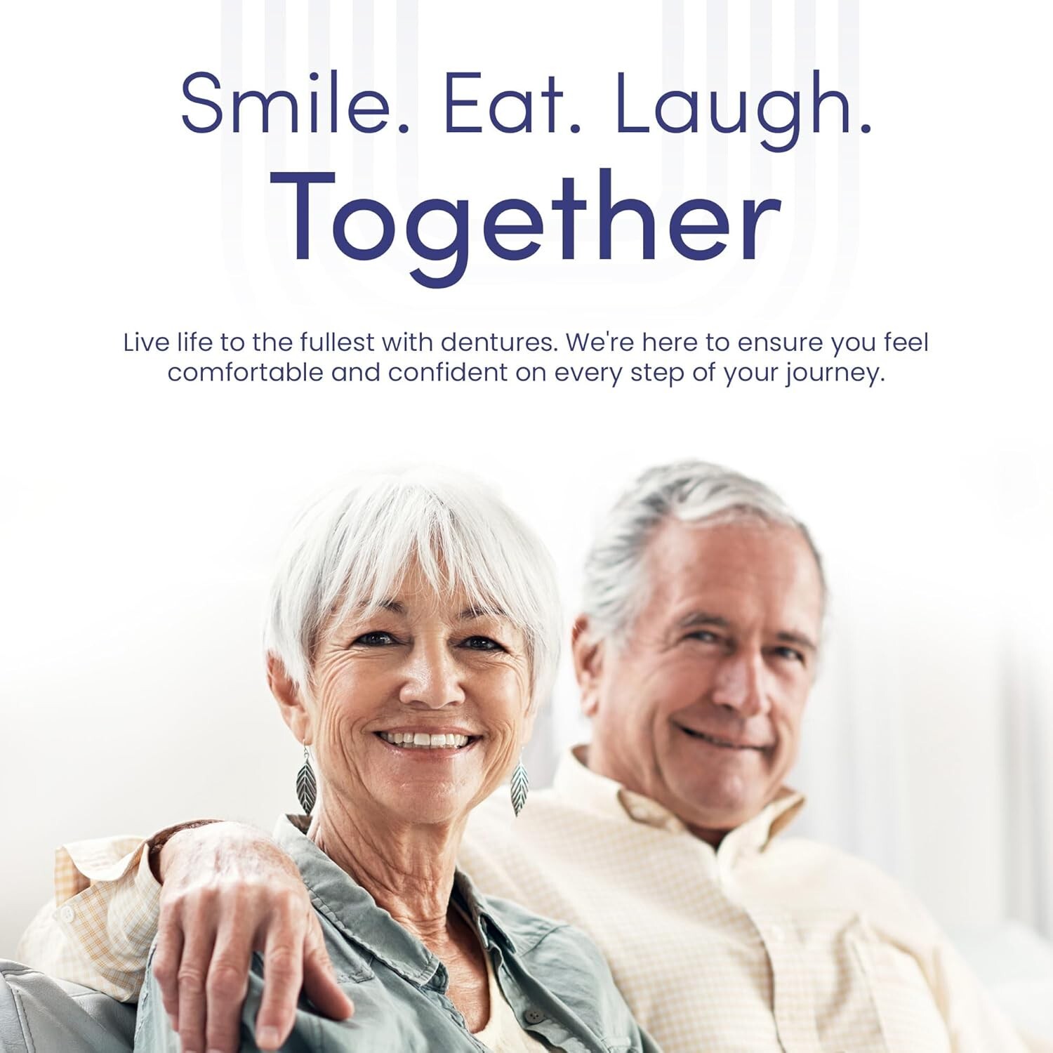 Denttach Gold Denture Adhesive, Petroleum Free Olive Oil Based Denture Glue