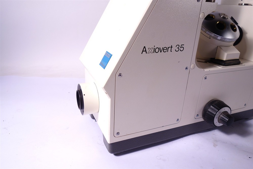 Zeiss Axiovert 35 Microscope / Binocular Head - Excellent Working