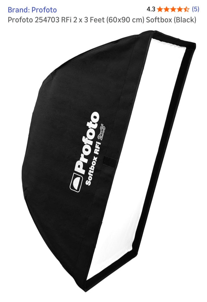 Profoto OCF Rectangular Softbox 2x3' - Black (101215)