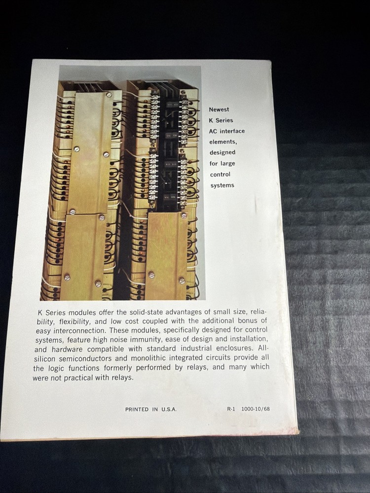 Rare Vintage Digital DEC Control Handbook 1968