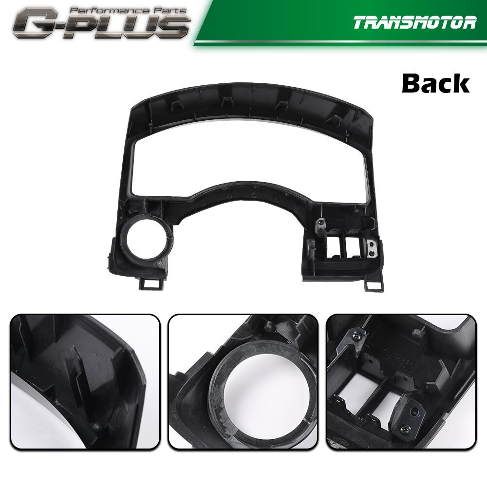 Fit For 04-06 Nissan Titan Armada Instrument Cluster Dash Panel Gauge Trim Bezel