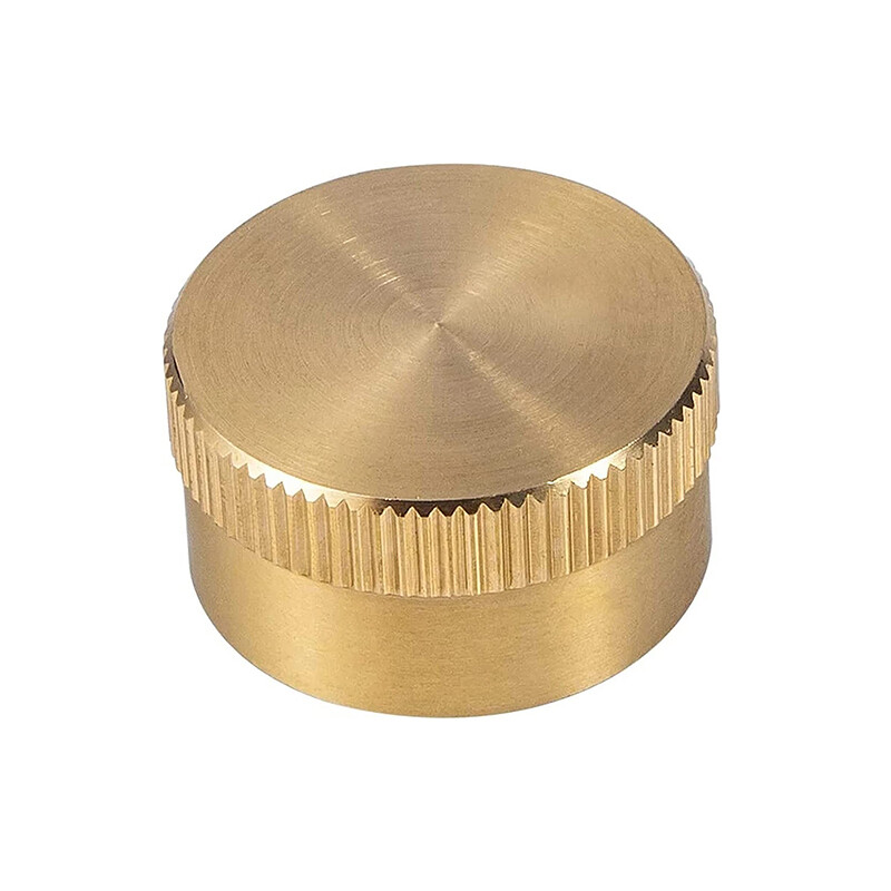 6 PACK 1LB Gas Refill Propane Bottle Caps Tank Threaded Valve Covers Solid Brass