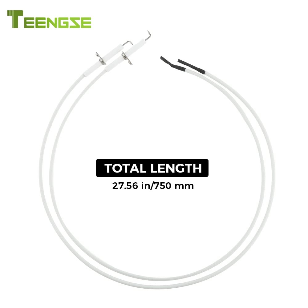 TEENGSE Igniter Ceramic Electrode, 2PCS Electrode white