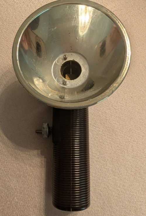 Vintage Art Deco Camera Flash - Approx 7" - Very Nice!