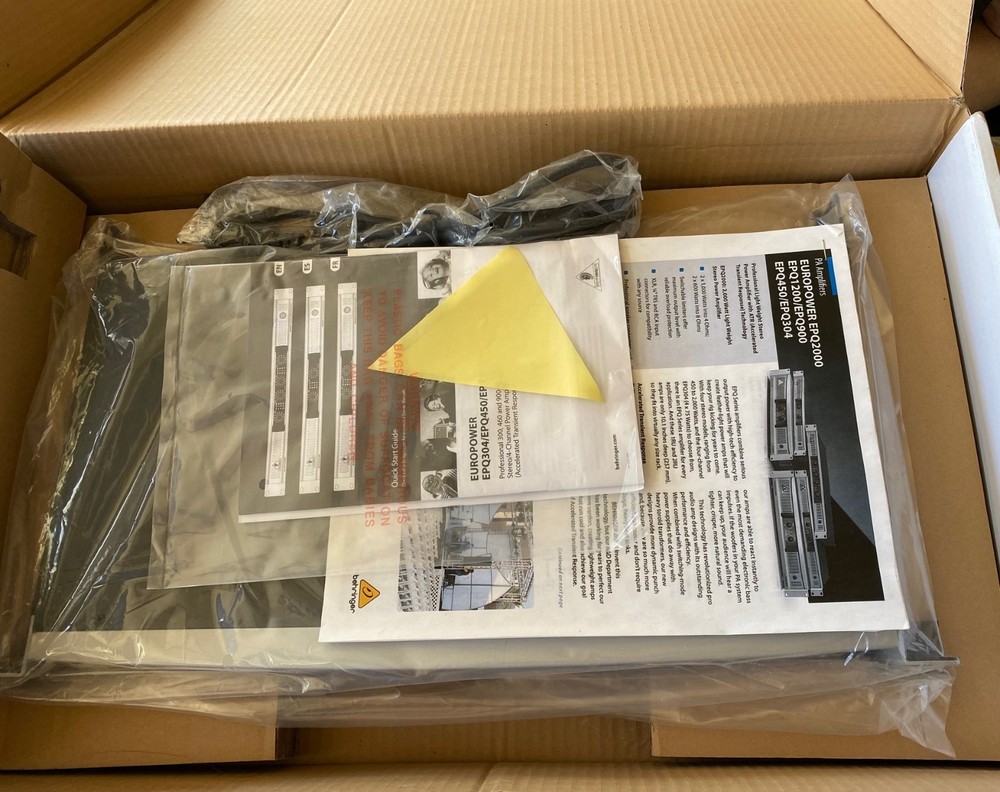 behringer epq 900 amplifier