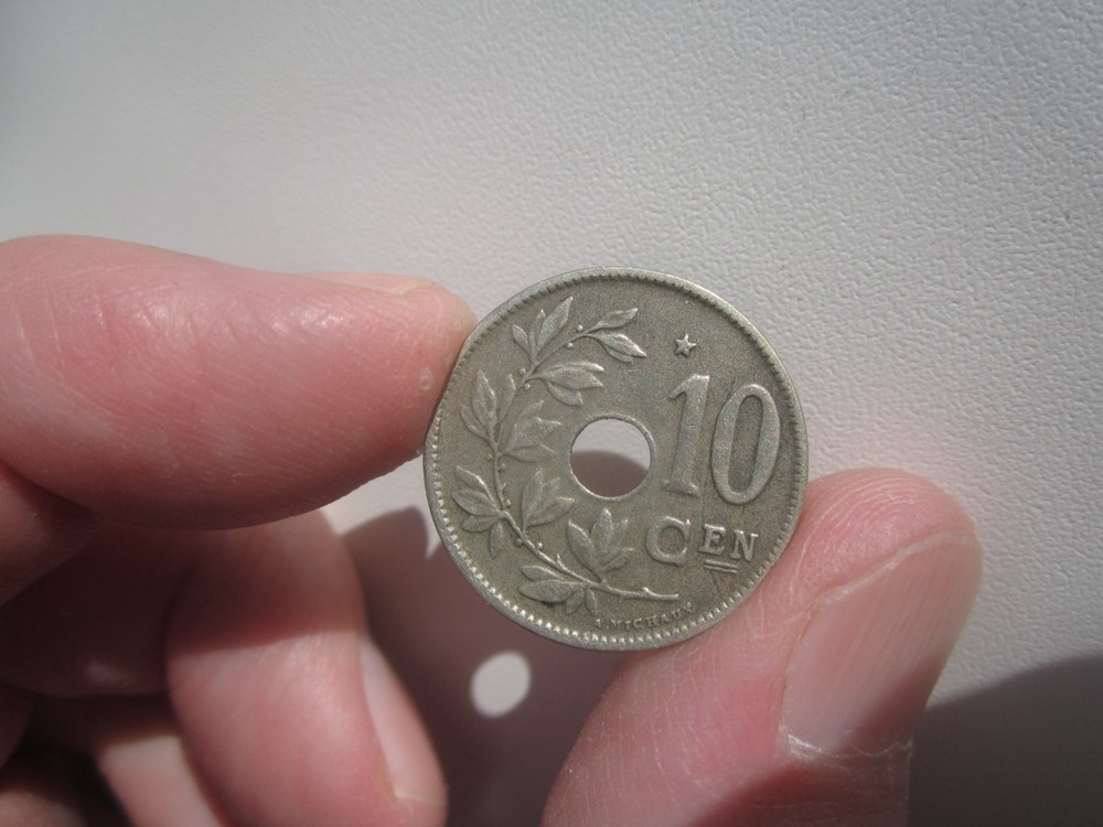1930 BELGIUM 10 CENTIMES