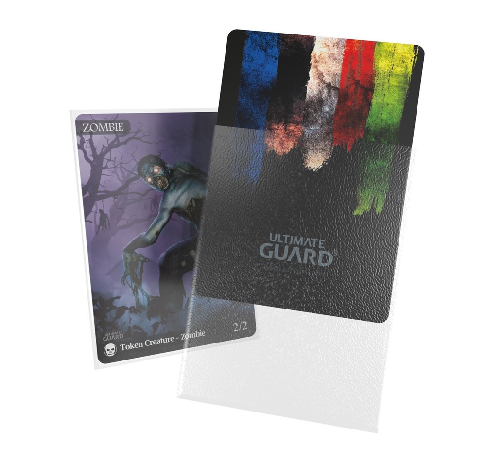 (100-Pack) Ultimate Guard Cortex TRANSPARENT MATTE Card Sleeves Standard Size