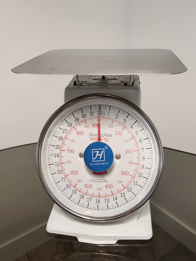 Thunder Group 32Oz Scale 2lb Stainless Industrial Kitchen Baking Portion Control