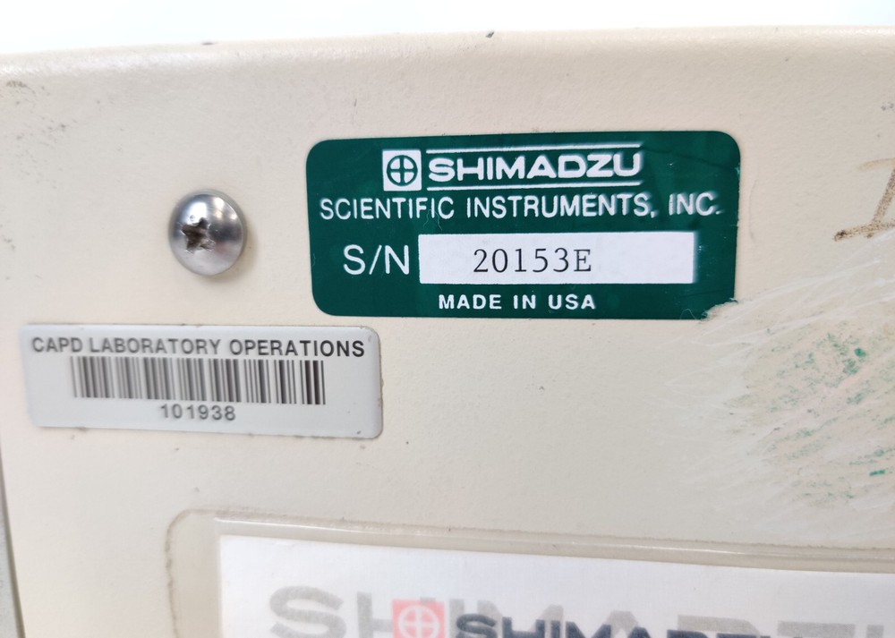 Shimadzu SCL-10A System Controller HPLC Chromatography System, Working