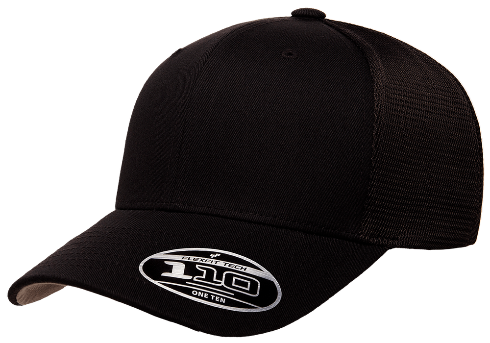 Flexfit Trucker Hat 110 6 Panel Adjustable OSFM Mesh Cap 2-Tone Flex Fit 110M/MT