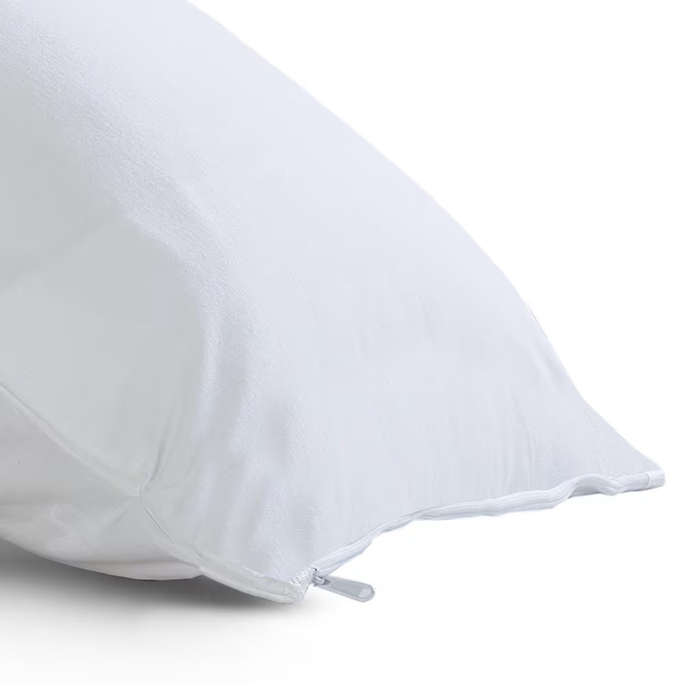 Easy Care Polyester Bed Bug Blocker King Pillow Protectors (Set of 2)