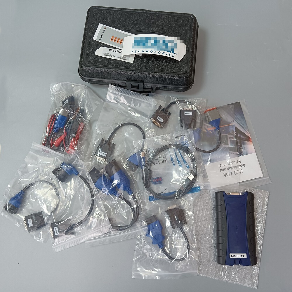 1Set NEXIQ 2 USB Link Second Generation Heavy Card Diagnostic tool W/ Bluetooth