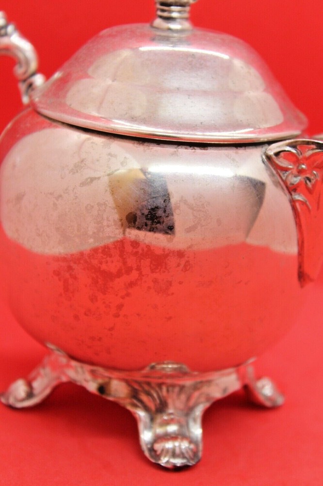 FB Rogers Silverplate 2333 Creamer With Lid