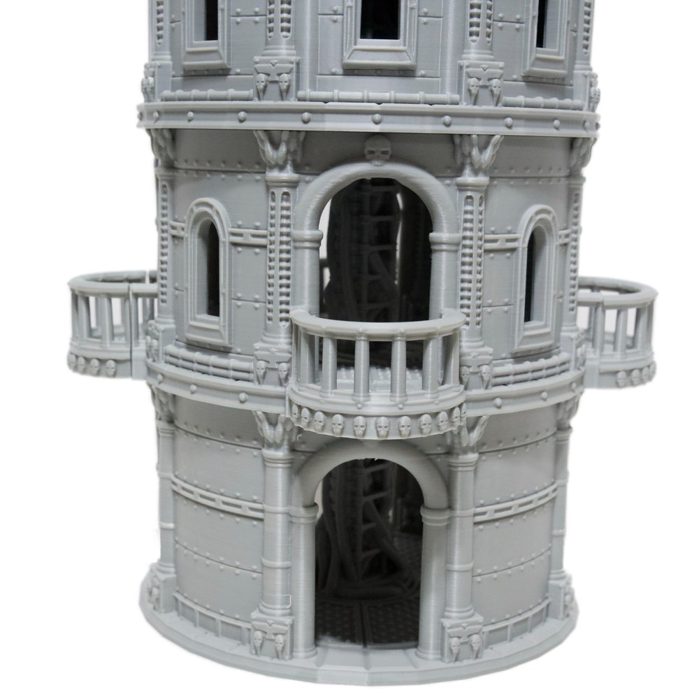 Zorpsector Rome - Sci-Fi Wargaming Communications Tower: 3D Printed