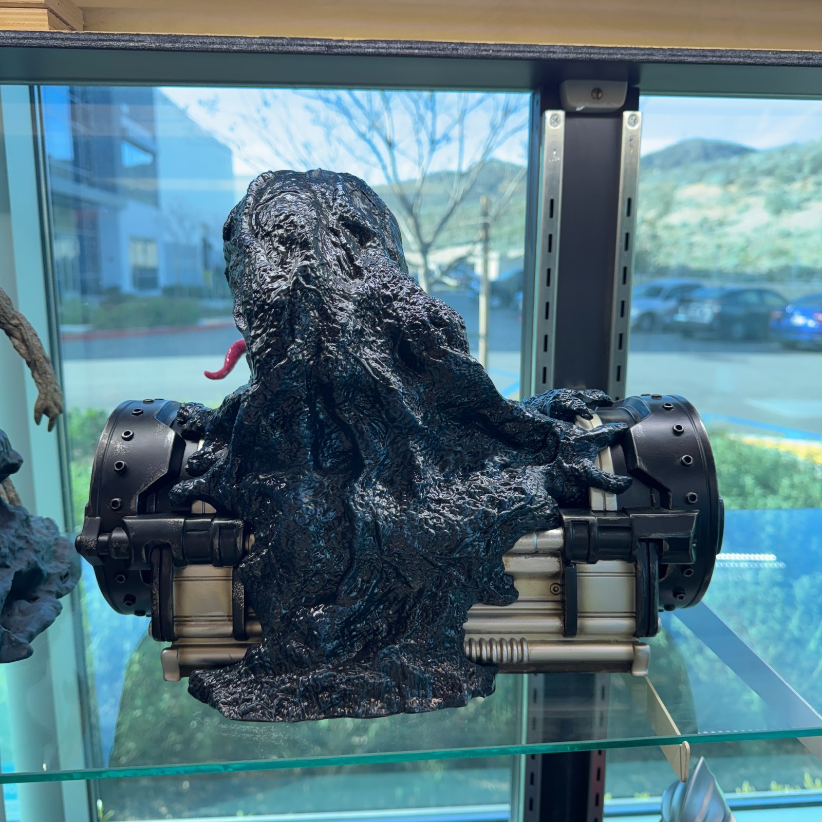 Venom Movie Series Venom Symbiote in Canister Resin Table Top Statue