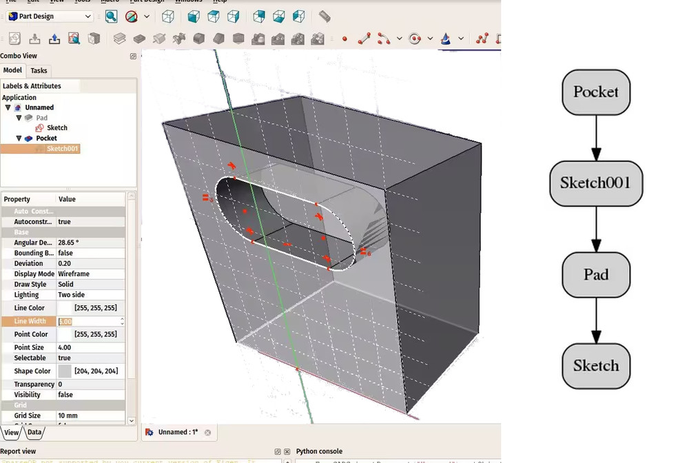 FreeCAD 2D 3D Parametric Graphic Modeling Design Software 2026 For Mac OS