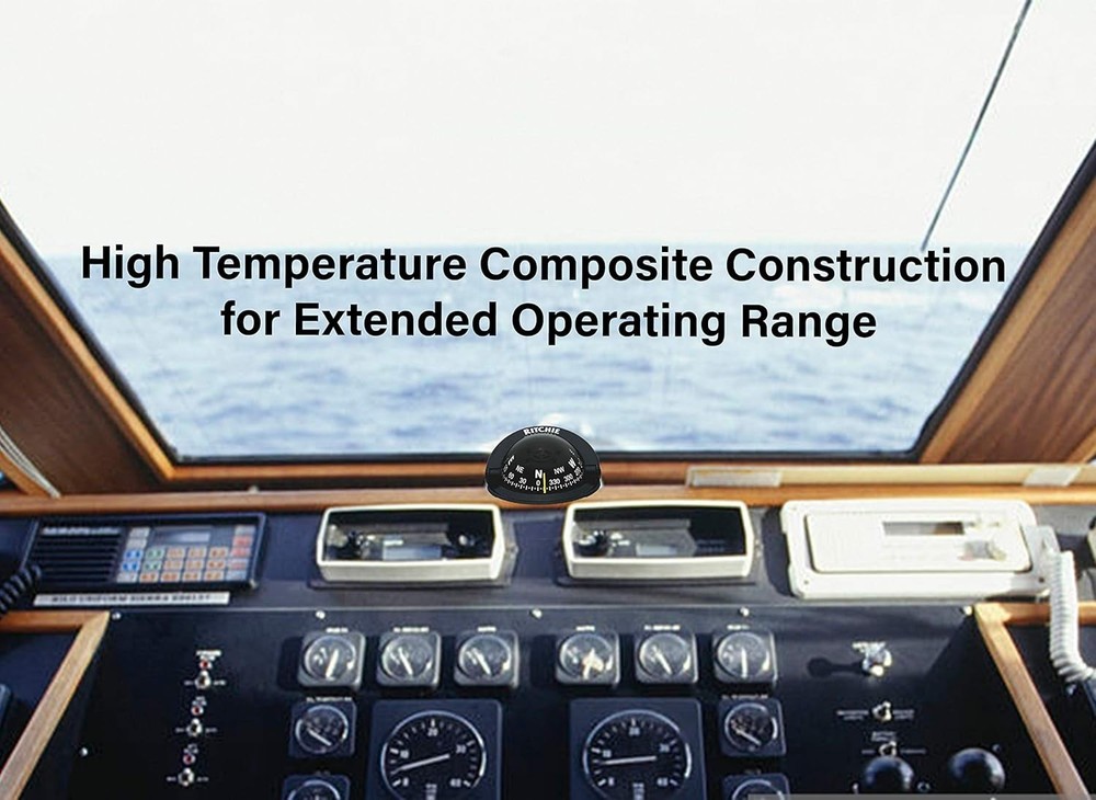 Compact Surface Mount Explorer Compass - Fast Heading Lock and Repairable