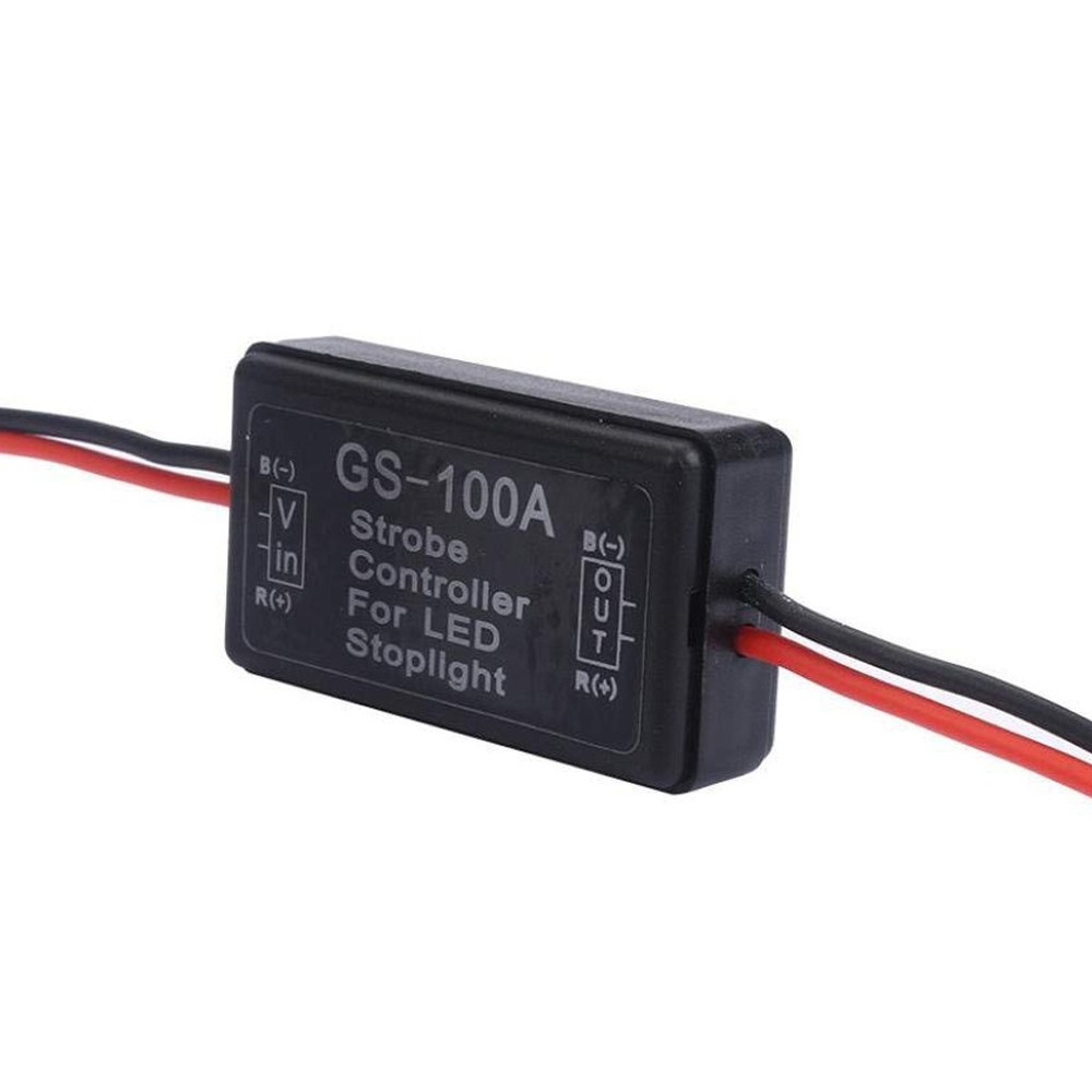 4 PCS Flash Strobe Controller Box Flasher Module for LED Brake Tail Stop Light