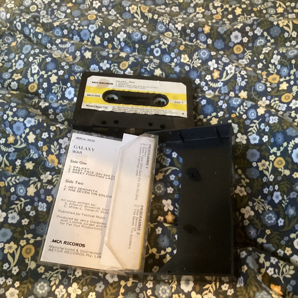 War Galaxy Cassette Tape *Bulk Deals Available*