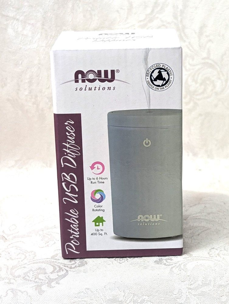 NOW Portable USB Ultrasonic Essential Oil Diffuser