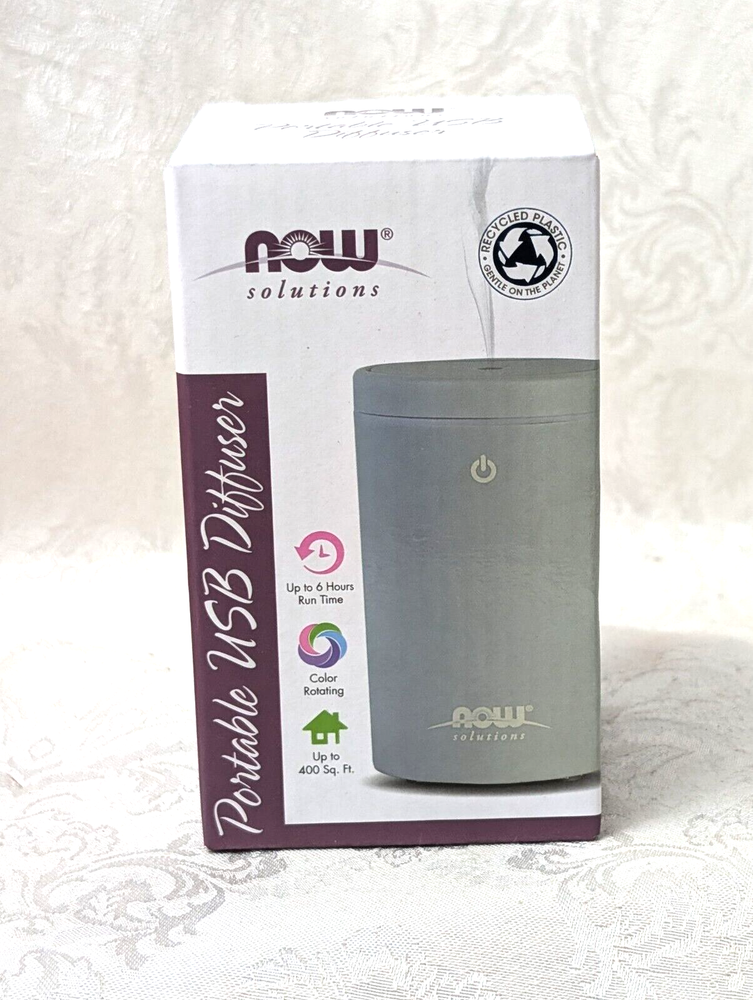 NOW Portable USB Ultrasonic Essential Oil Diffuser