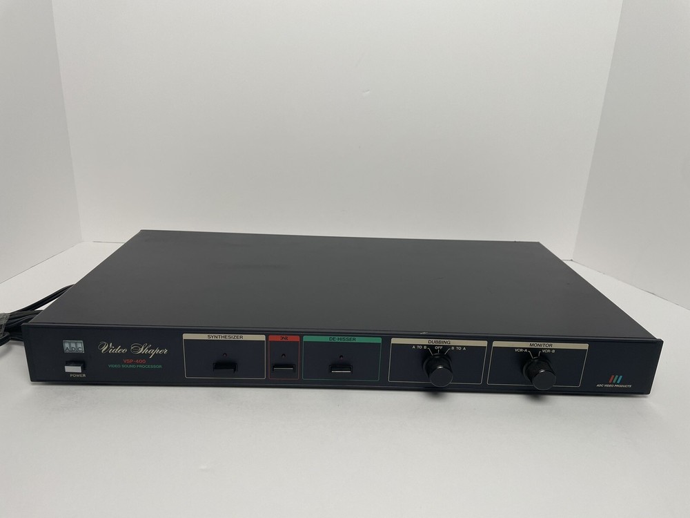 ADC Video Shaper VSP-400 Video Sound Processor Synthesizer Tested