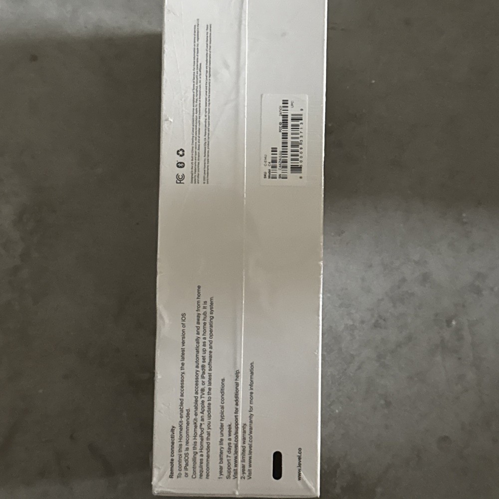 Level Lock - The Invisible Smart Lock - Black Matte