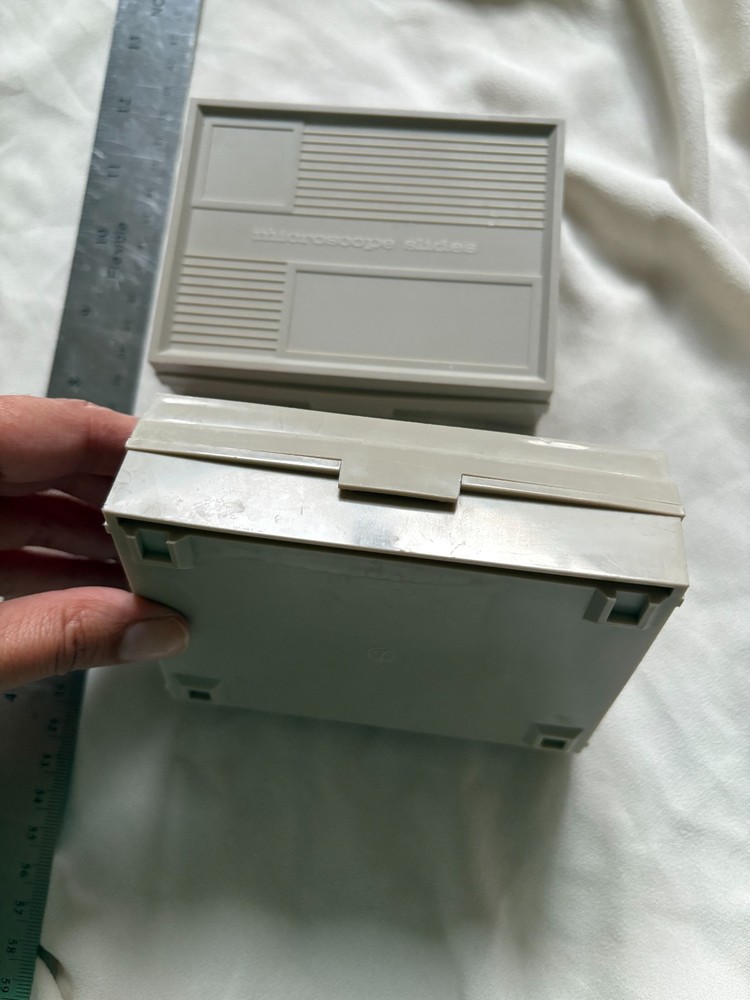 25 Place Slide Storage Box - Grey