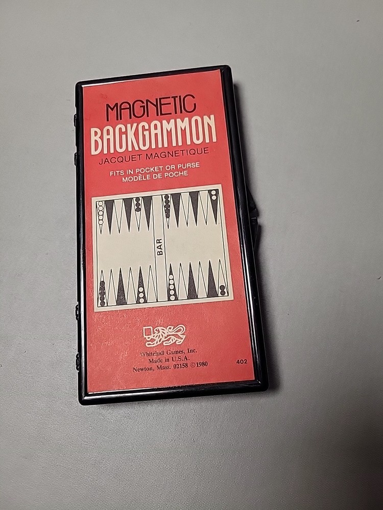 VINTAGEMAGNETIC BACKGEMMON GAME 1980, COMPLETE