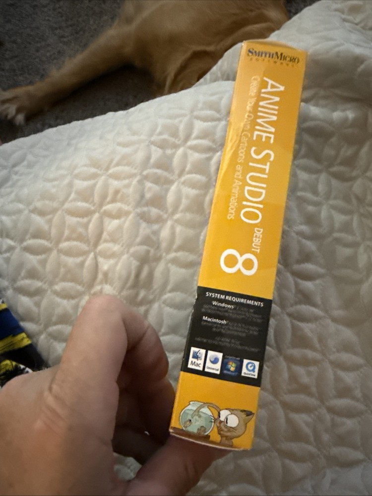 Smith Micro Anime Studio Debut 8 (Retail) (1 User/s) - Full Version for Mac, Win