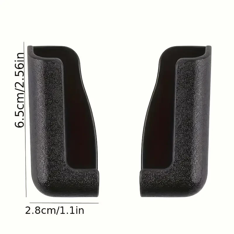 2-Pack Auto Dashboard Mount Phone Holder, Gravity Grip, Self-Adhesive, No-Trace.