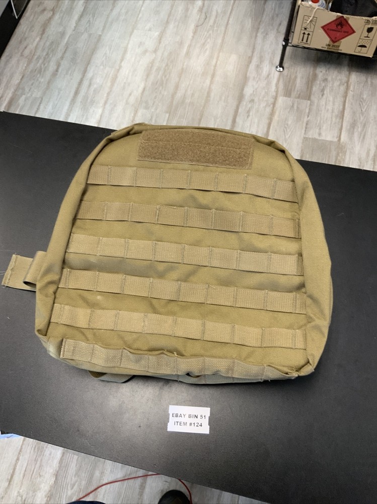 TACOPS TSSi Medic BackPack Coyote Brown Multiple Compartments Inserts NEW 51/124