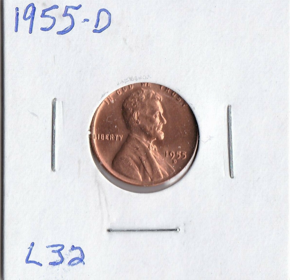 1955-D Lincoln Cent L32