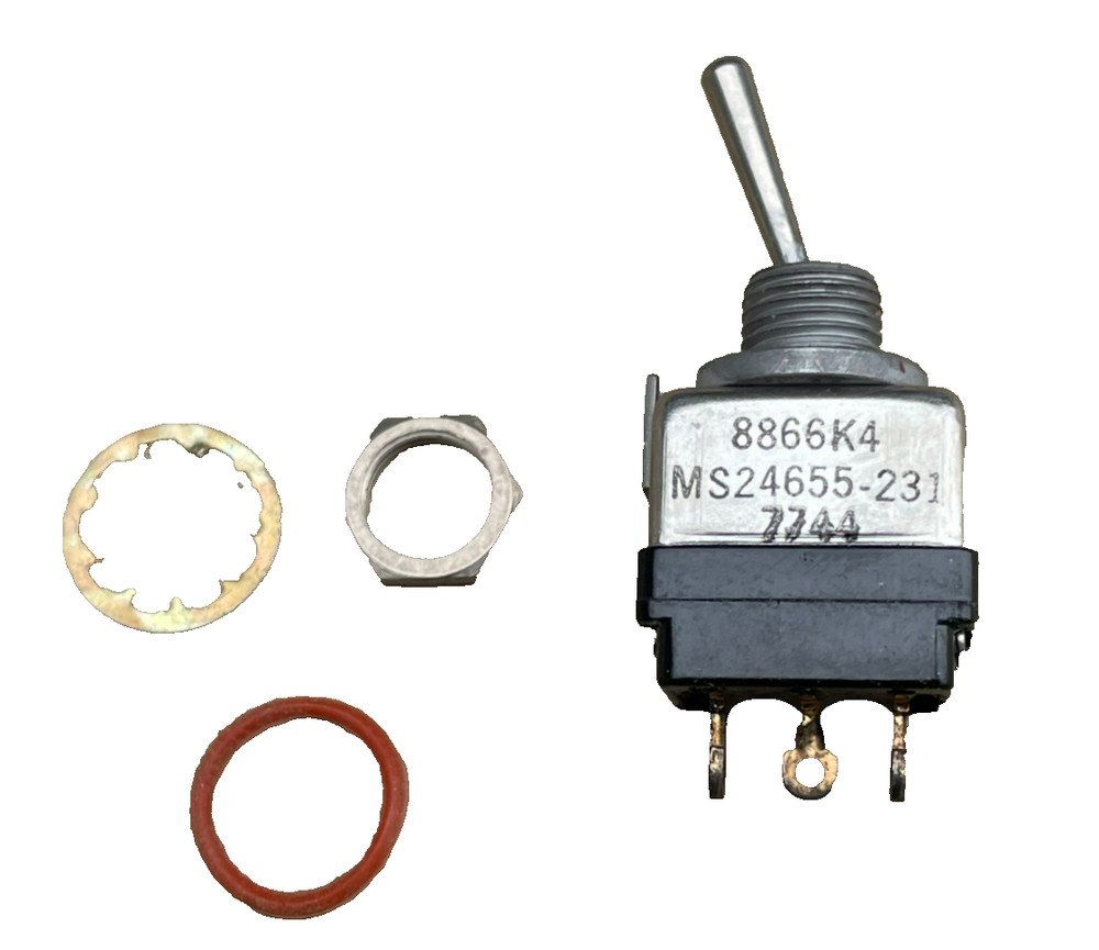 Toggle Switch MS24655-231 / 8866K4 Toggle Switch