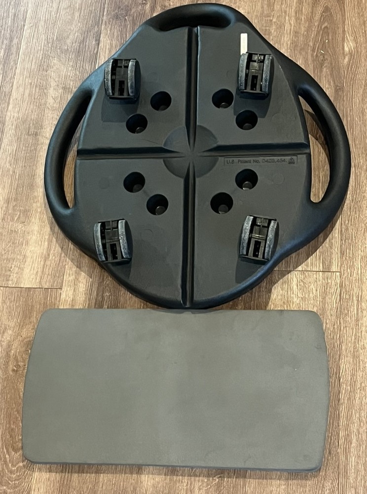 AB Dolly Core Training System w/DVD & Knee Pad Abdominal Workout Training