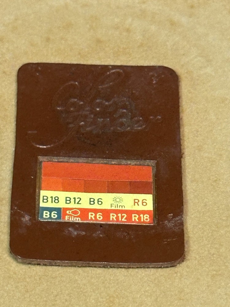Vintage Gossen Lunasix Light Exposure Meter – Untested
