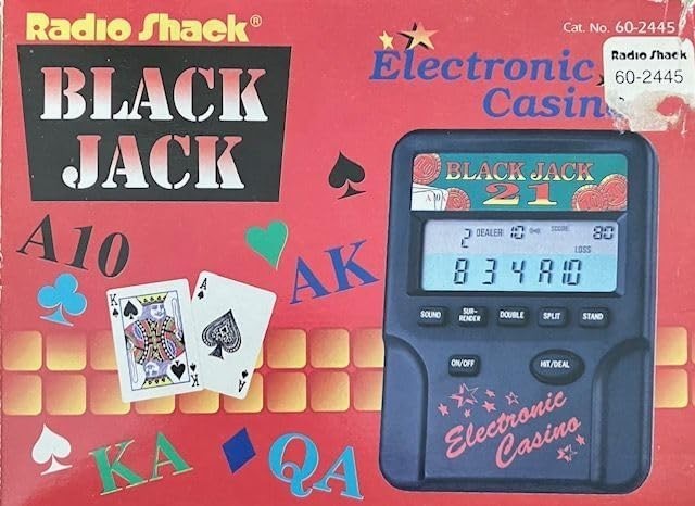 Radio Shack Black Jack: Electronic Handheld Game