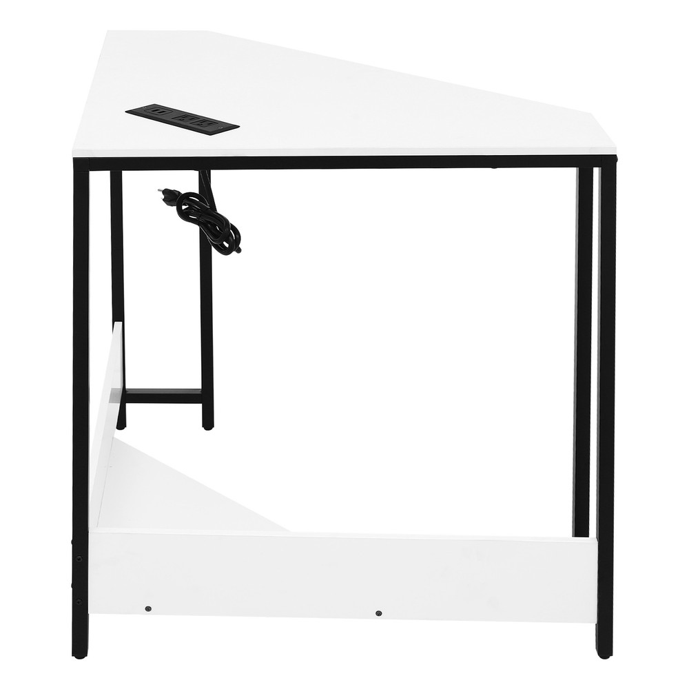 Triangle Corner Computer Desk Small Spaces Home Office Desk Laptop Work Table