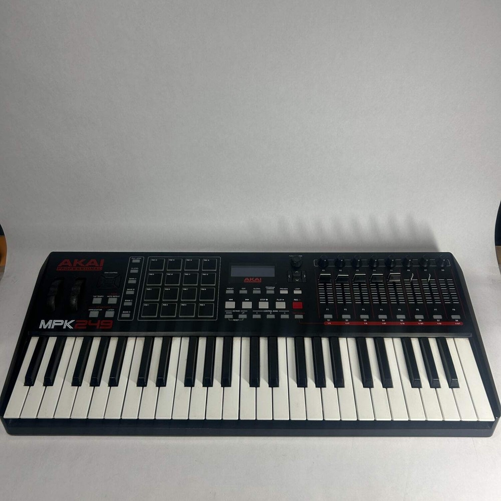 Broken Akai MPK 249 MIDI Keyboard Controller MPK249 Broken